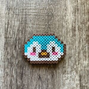 Penguin magnet handmade perler beads